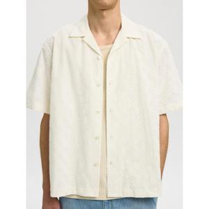 Selected Homme Relaxed Amish Short Sleeve Shirt